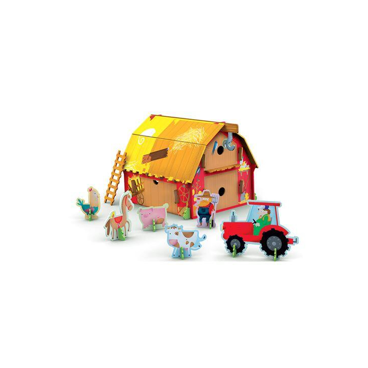 Puzzle 3D - Ferma vesela