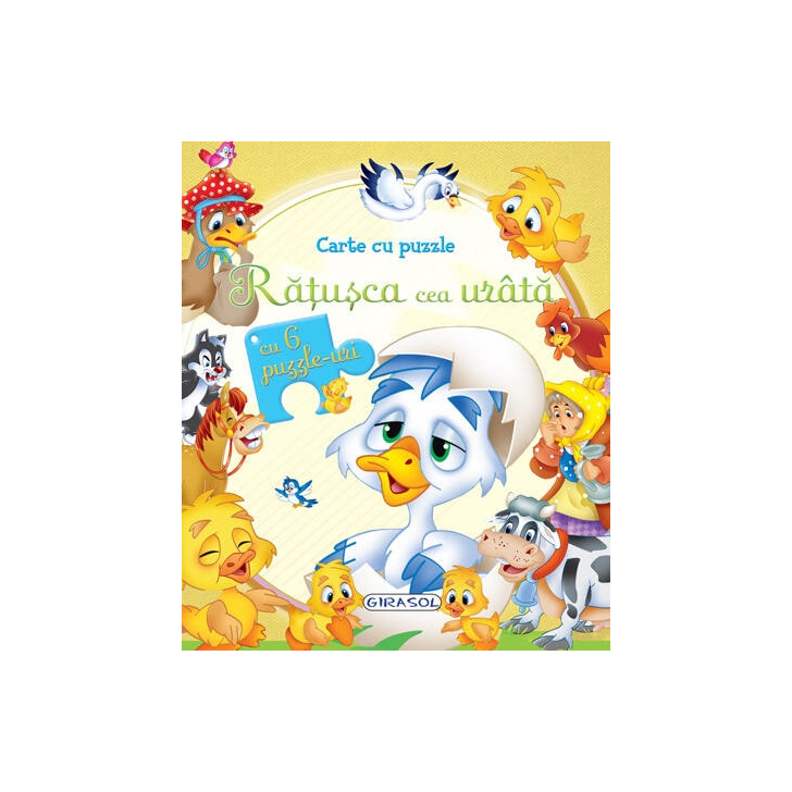 Carte cu puzzle - Ratusca cea urata