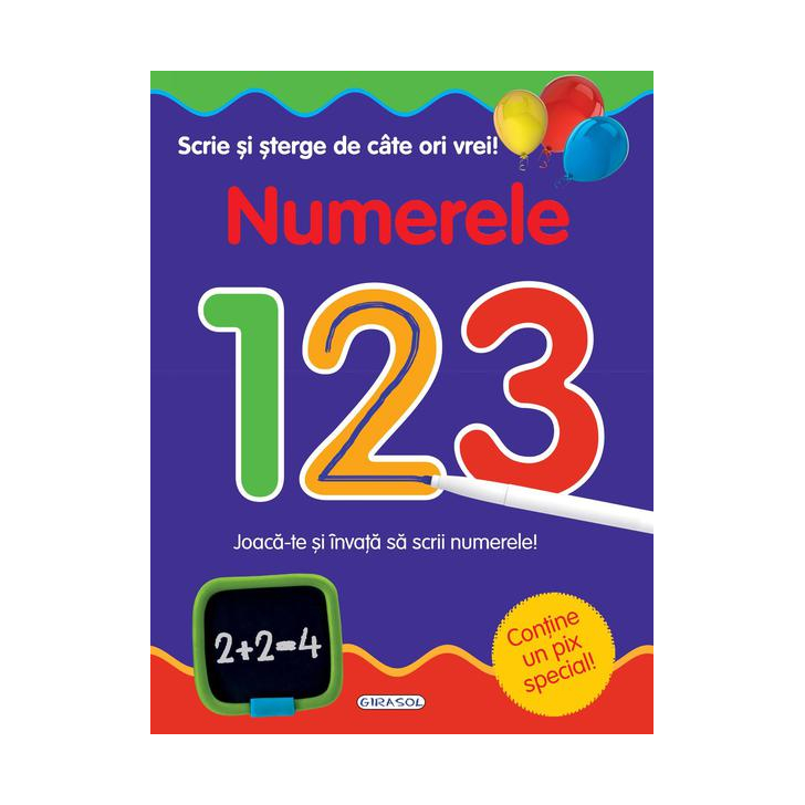 Scrie si sterge de cate ori vrei - Numerele