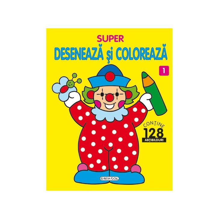 Super deseneaza si coloreaza 1
