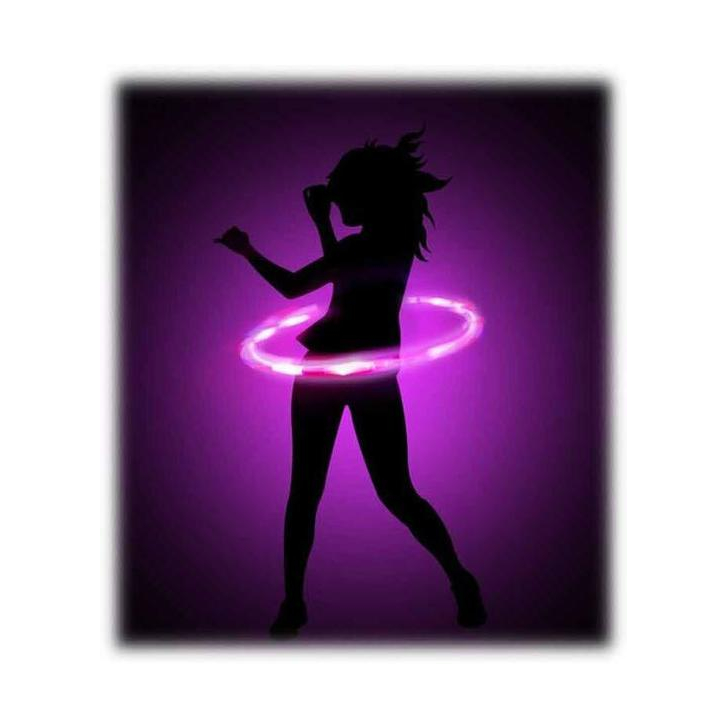 Cerc Hula Hoop cu lumini
