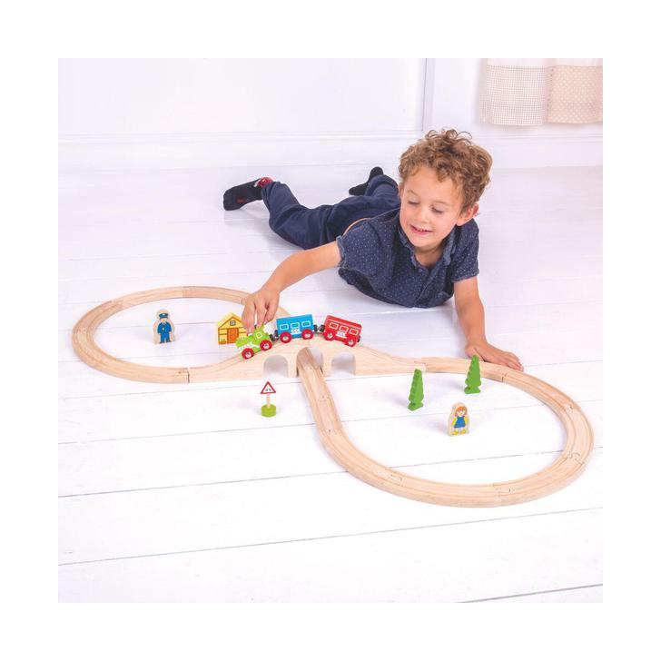 Set tren cu cale ferata circulara