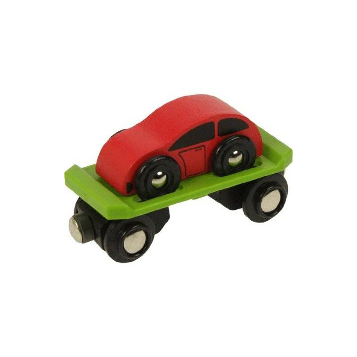 Trenulet cu platforma auto