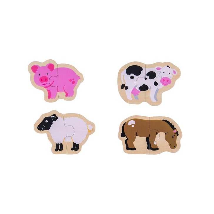 Puzzle - animale de la ferma