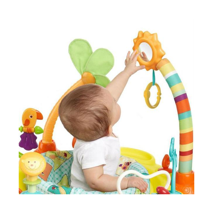 Bright Starts - Centru De Activitati Springin’ Safari Bounce-A-Round