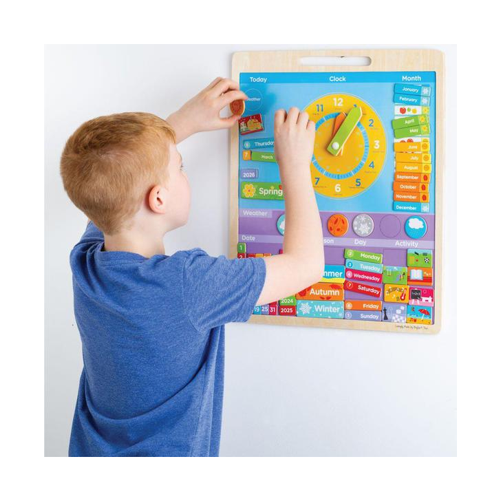 Vremea - Calendar magnetic in limba engleza