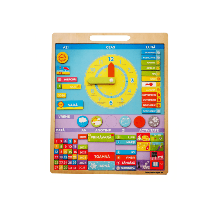 Calendar magnetic vremea - limba romana
