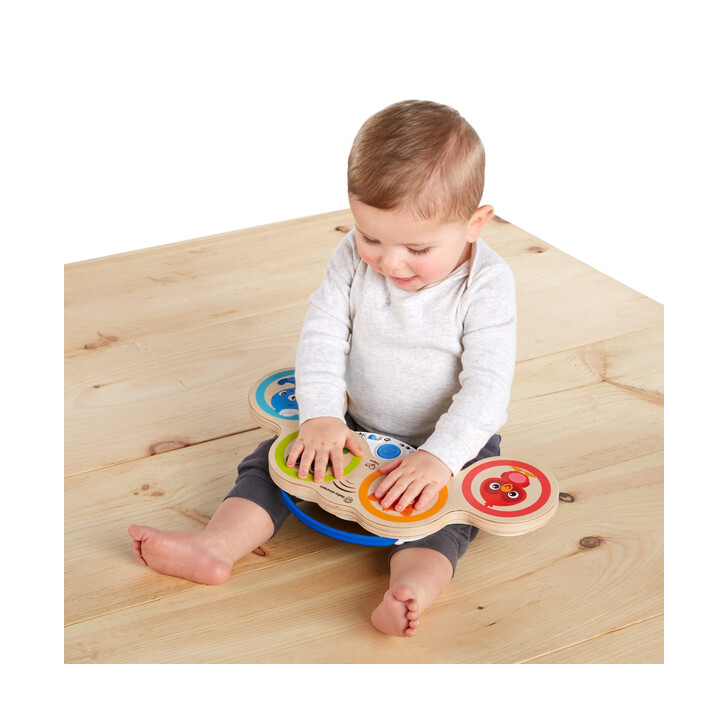 Baby Einstein – Jucarie muzicala de lemn Hape Magic Touch Drum™