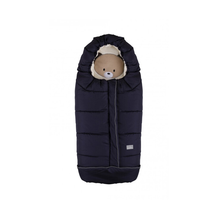 Nuvita Junior Cuccioli sac de iarna 100 cm - Bear Blue/Beige - 9605