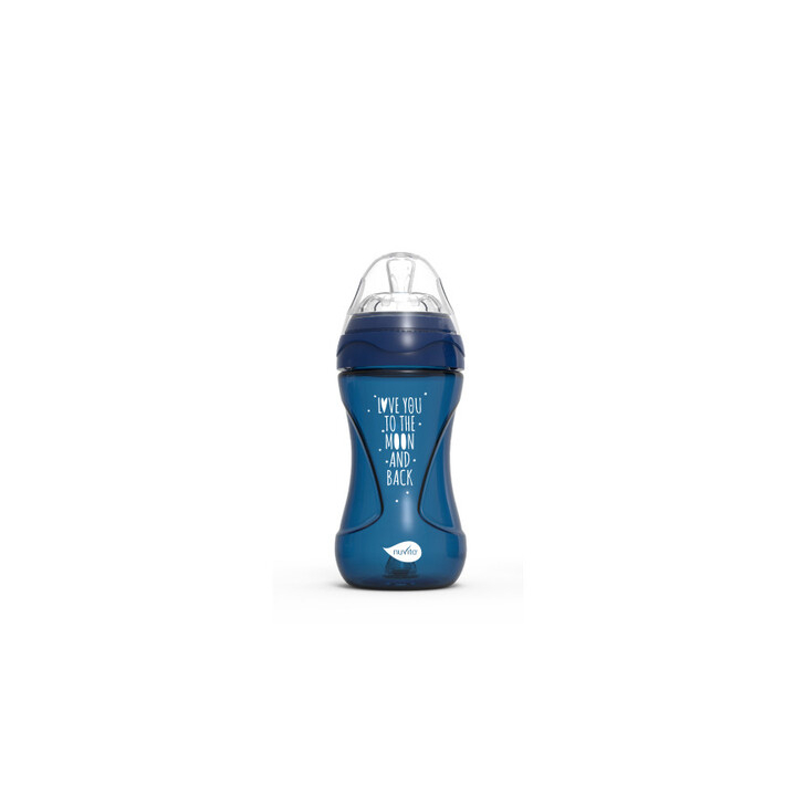Nuvita Mimic® Cool! biberon 250ml - blue inchis - 6032