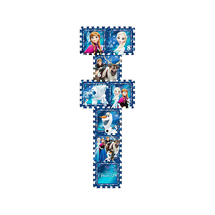 Covor puzzle din spuma Sotron Frozen 8 piese