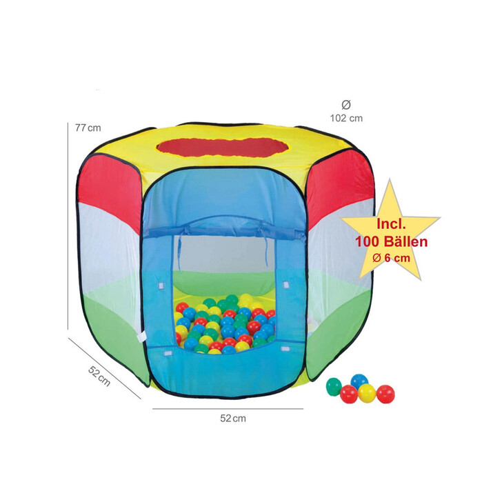 Cort de joaca cu 100 bile Bendix