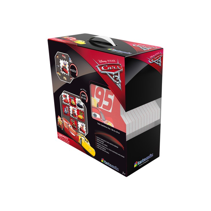 Covor puzzle din spuma Cars 3 Race of a Lifetime 8 piese