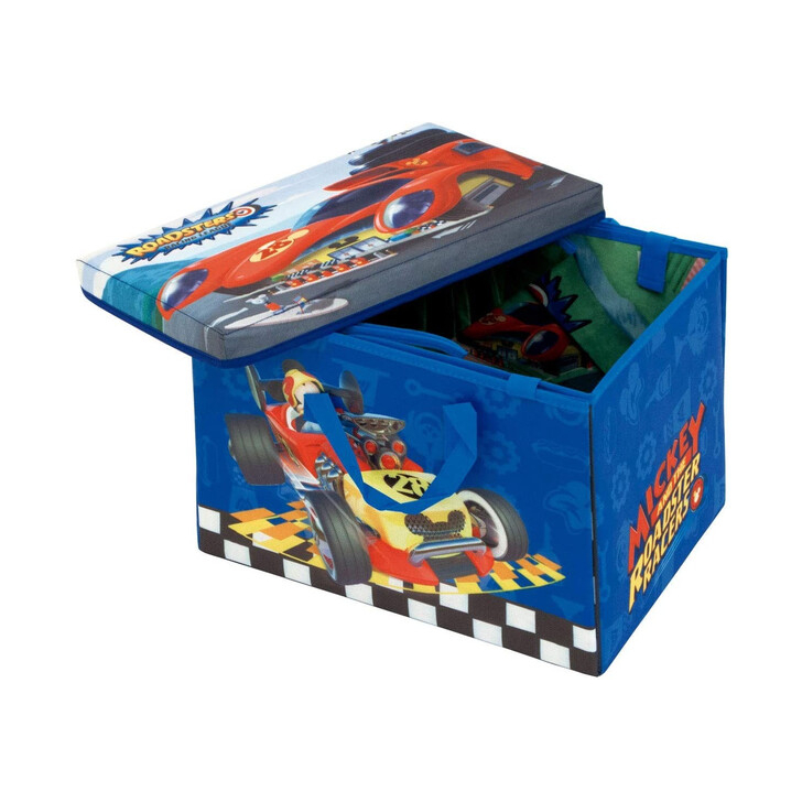 Cutie pentru depozitare jucarii transformabila Mickey Mouse and The Roadster Racers