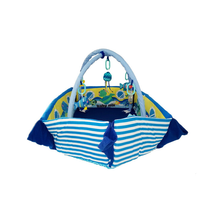 Saltea de joaca cu protectii laterale Boat