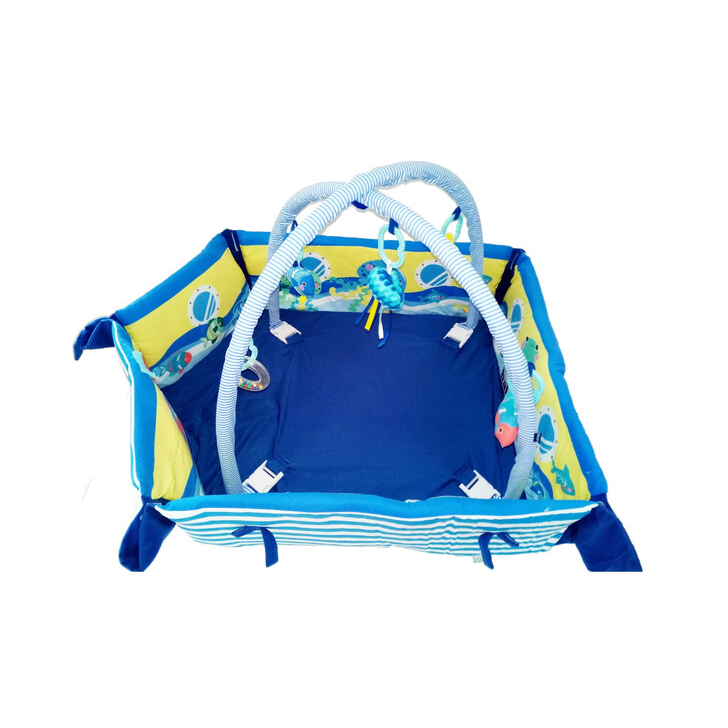 Saltea de joaca cu protectii laterale Boat
