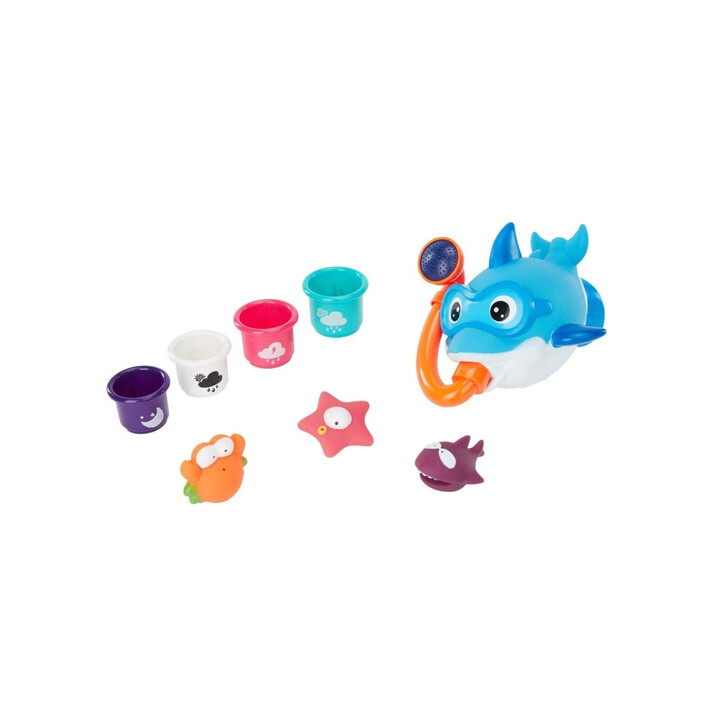 Badabulle - Set jucarii multicolore pentru baie