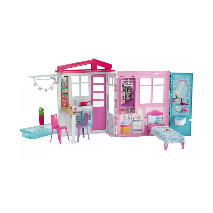 Casuta pentru papusi Barbie by Mattel cu accesorii