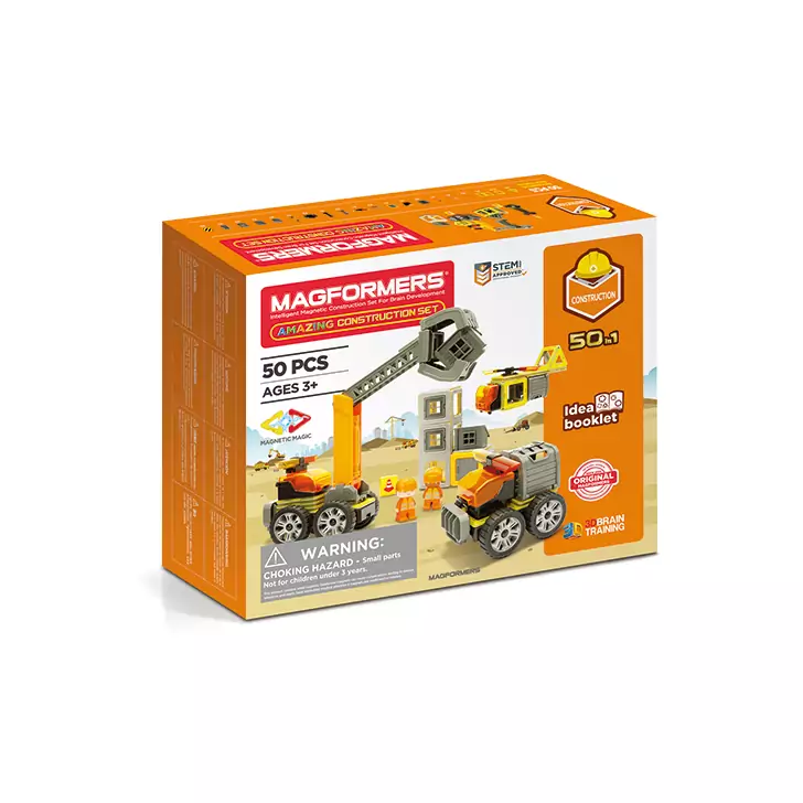 Set magnetic Magformers, Uimitorul set de construit pe santier