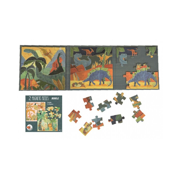 Puzzle magnetic Egmont toys, Dinozauri