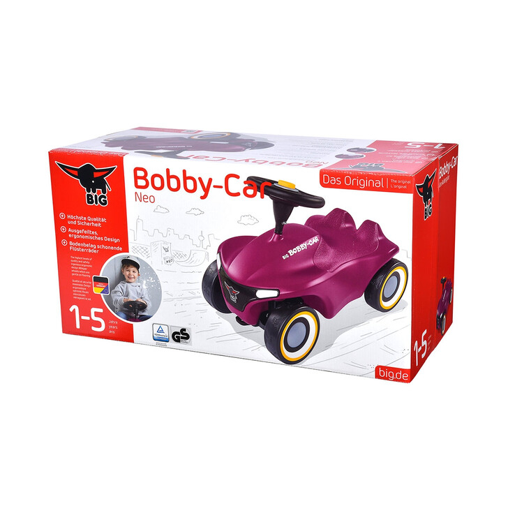 Masinuta de impins Big Bobby Car Neo aubergine