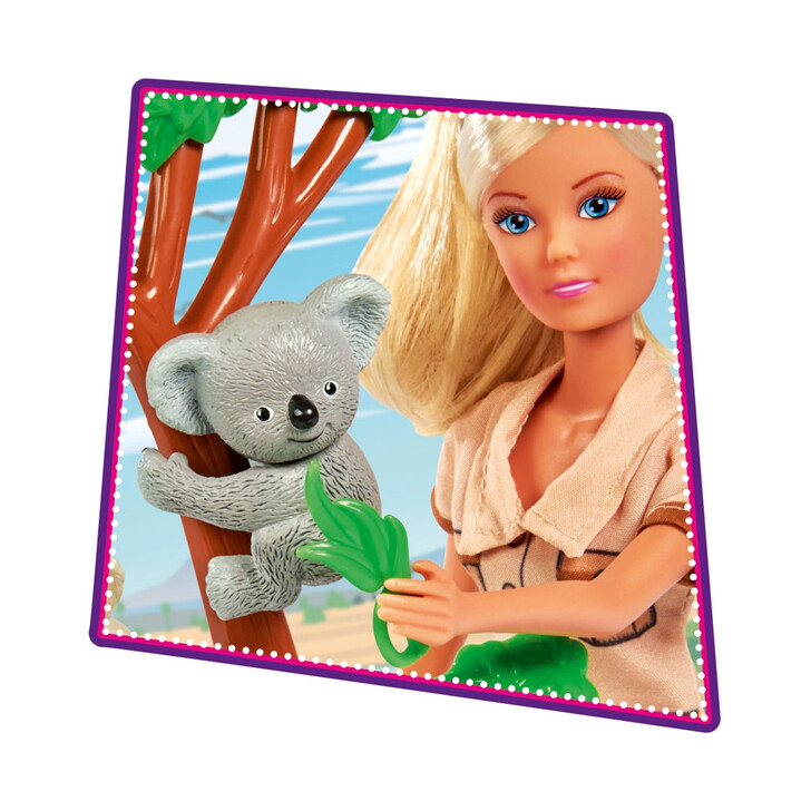 Papusa Simba Steffi Love Koala 29 cm cu figurine si accesorii