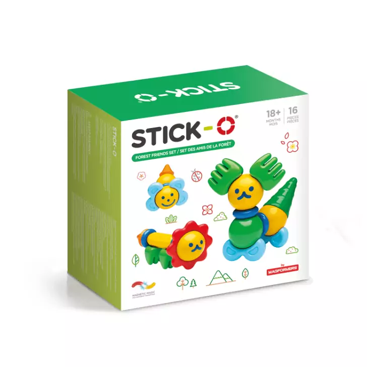 Set cu magneti Stick-O, Prieteni din natura