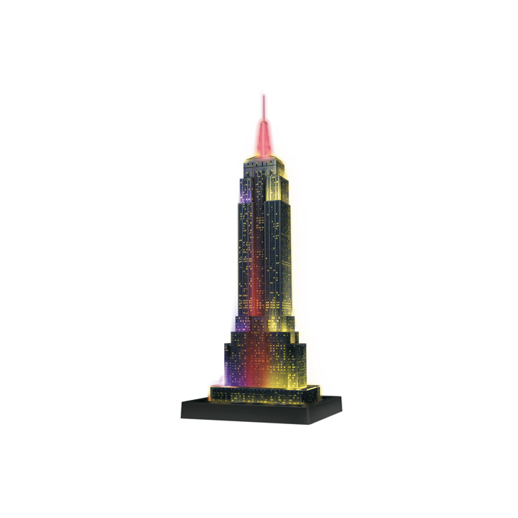 PUZZLE 3D EMPIRE STATE BUILDING - LUMINEAZA NOAPTEA, 216 PIESE