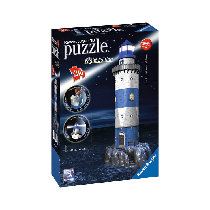 Puzzle Farul Noaptea, 216 Piese