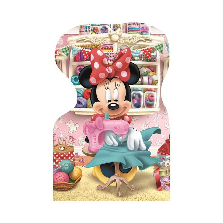 Puzzle 4 in 1 - Minnie si Daisy in vacanta (54 piese)
