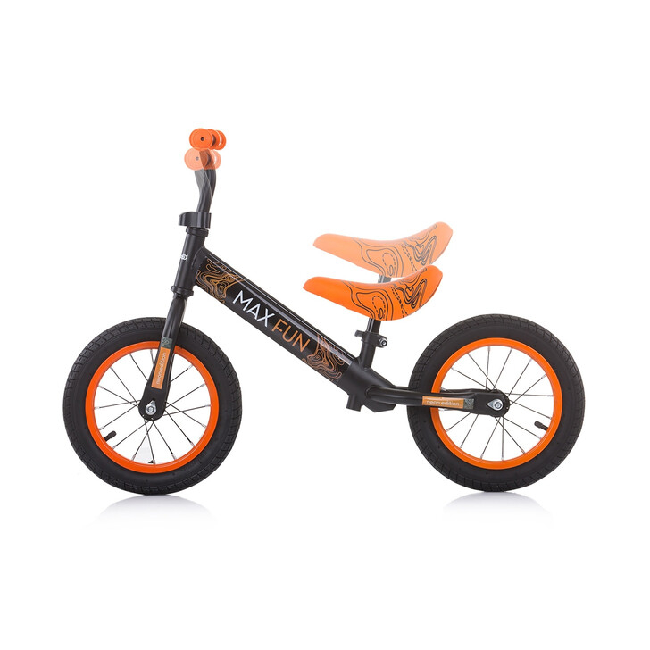 Bicicleta fara pedale Chipolino Max Fun orange