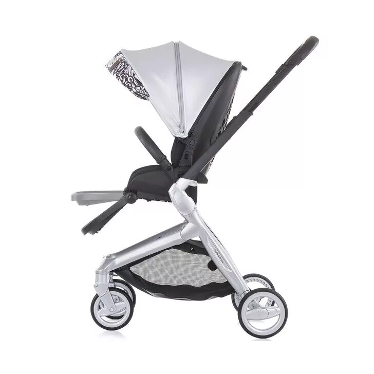 Carucior Chipolino Emotion 3 in 1 silver