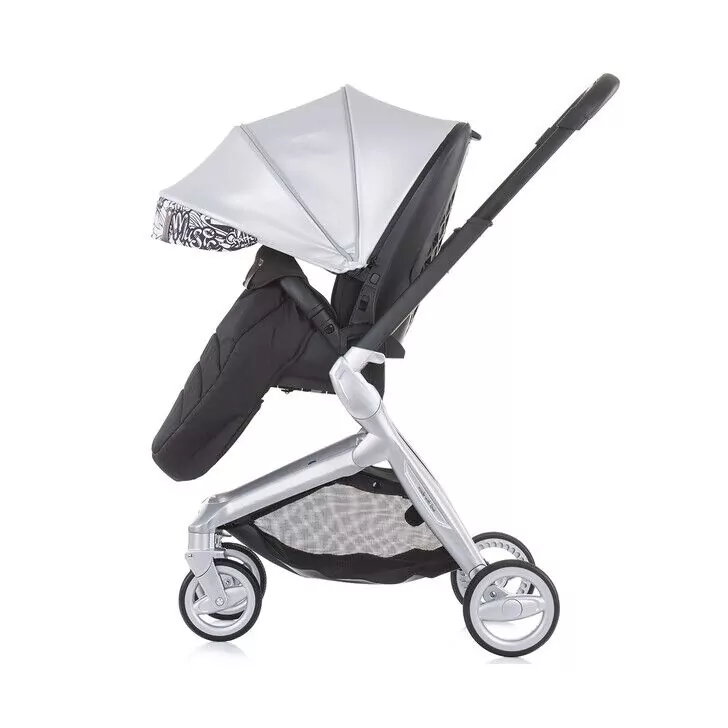 Carucior Chipolino Emotion 3 in 1 silver