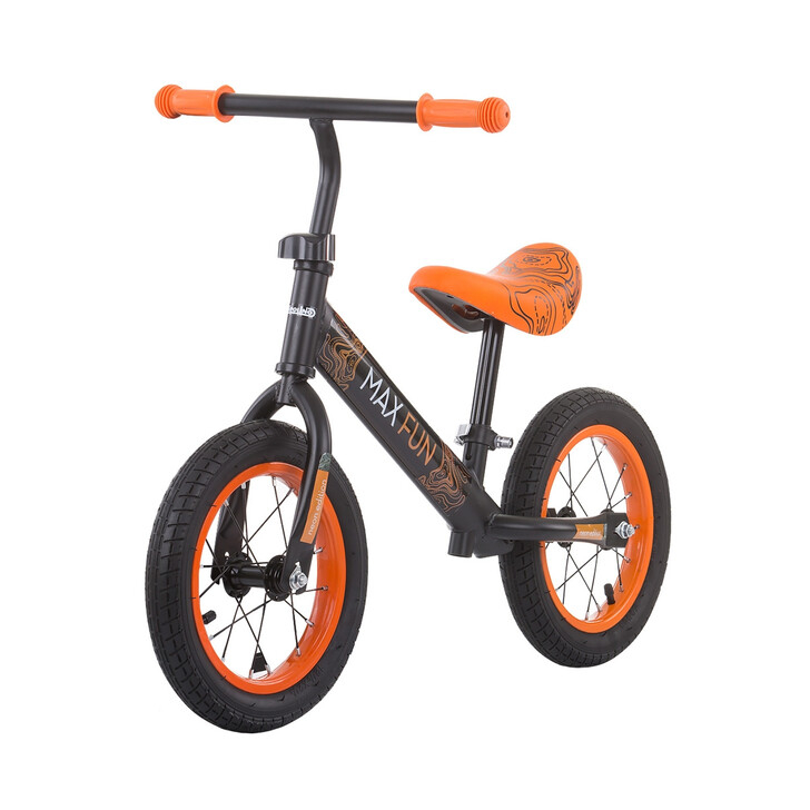 Bicicleta fara pedale Chipolino Max Fun orange