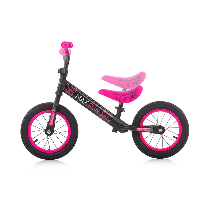 Bicicleta fara pedale Chipolino Max Fun pink