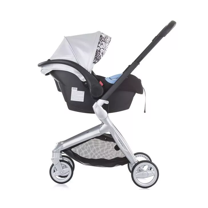 Carucior Chipolino Emotion 3 in 1 silver