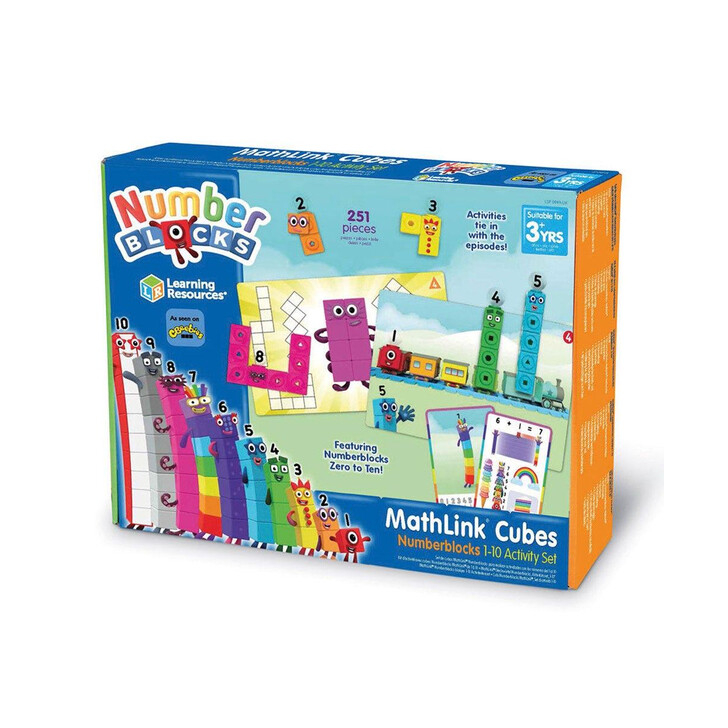 MathLink®Cubes Numberblocks Set de activitati de la 1 - 10