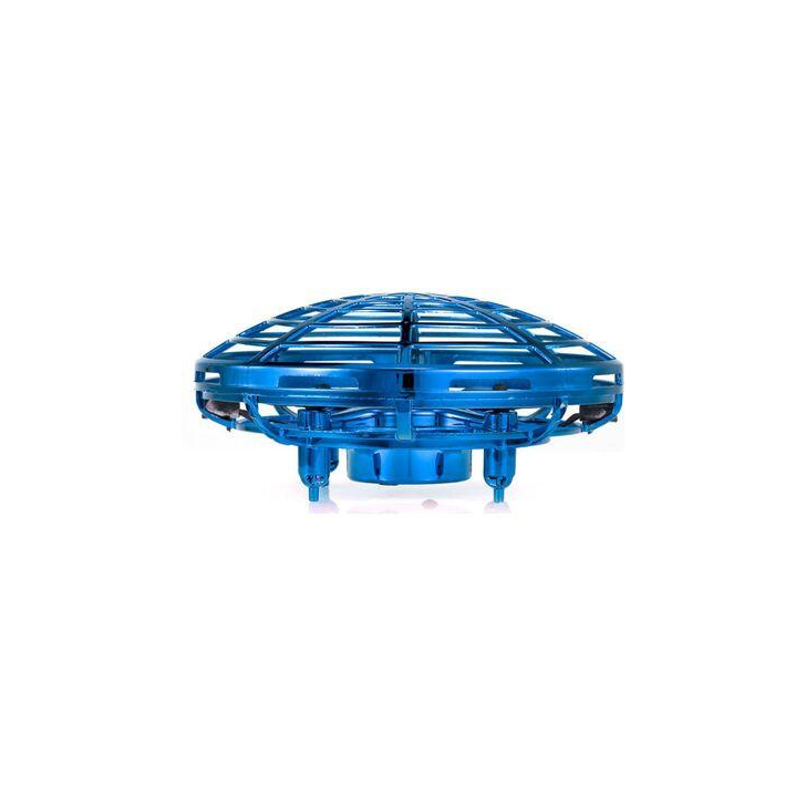 Mini drona OZN cu control gestual (bleu)