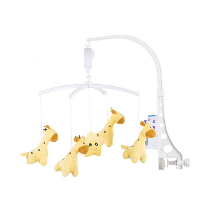 Carusel muzical pentru patut Chipolino Sweet Giraffes