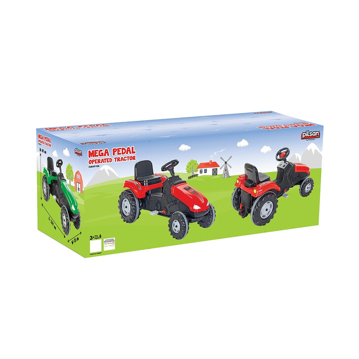 Tractor cu pedale Pilsan Mega 07-321 green