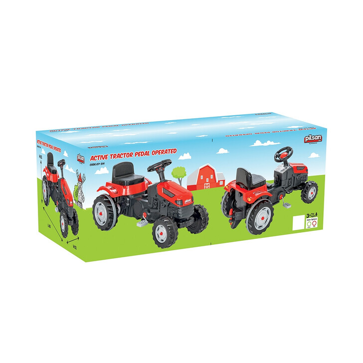 Tractor cu pedale Pilsan Active 07-314 red