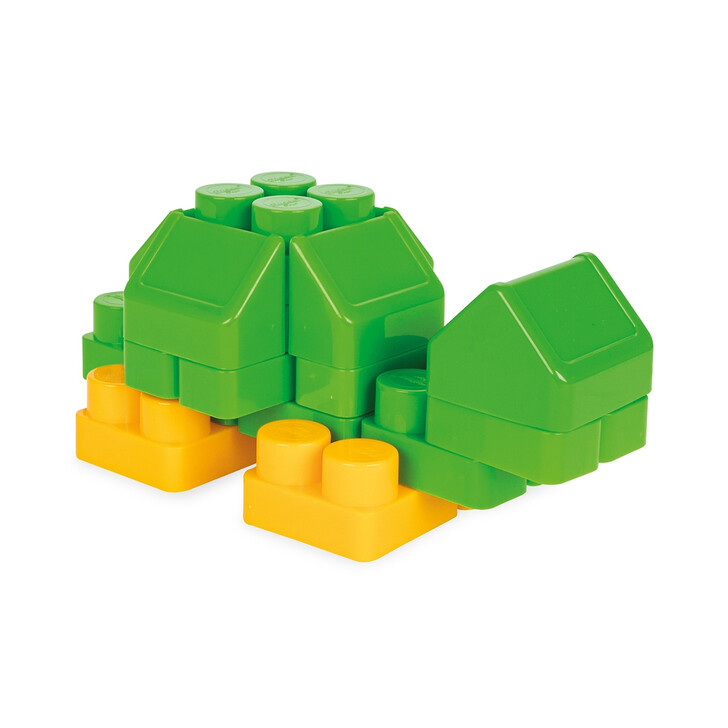 Jucarie Pilsan Cuburi de construit in cutie Jumbo Blocks 60 piese