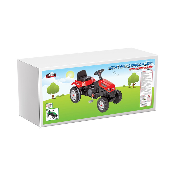 Tractor cu pedale Pilsan Active 07-314 red