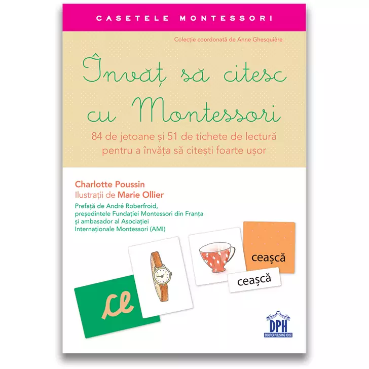 Casetele Montessori - Invat sa citesc cu Montessori