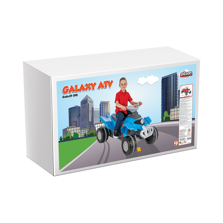 ATV cu pedale Pilsan Galaxy blue