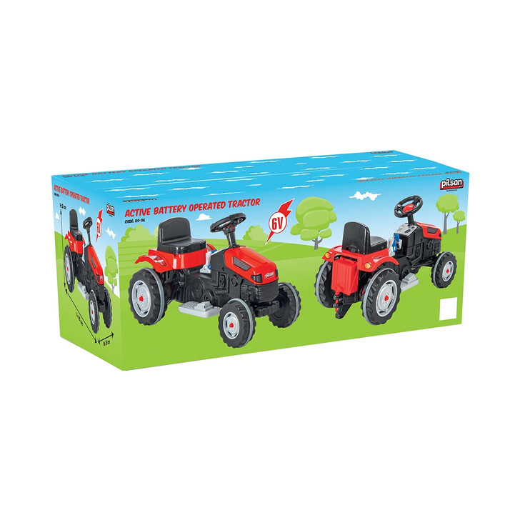 Tractor electric Pilsan Active 05-116 red