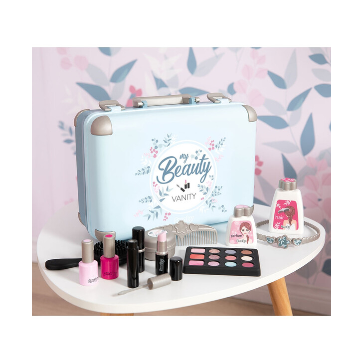 Jucarie Smoby Gentuta cosmetica My Beauty Vanity cu accesorii