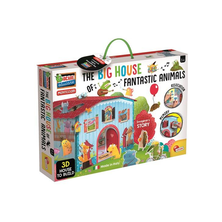 Joc Montessori - Casuta animalelor fantastice