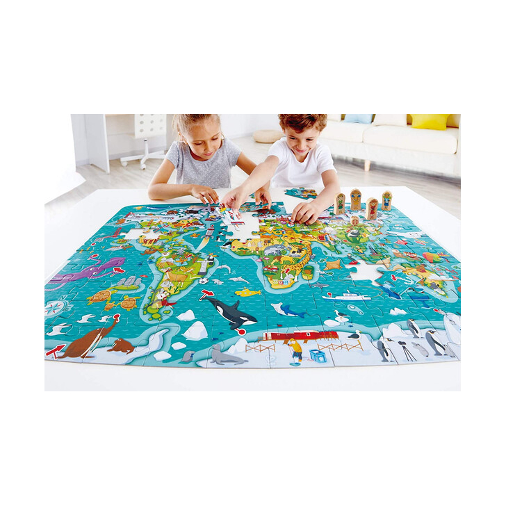 HAPE PUZZLE 2-IN-1 TURUL LUMII