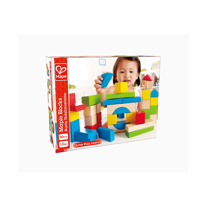 HAPE SET PIESE DE CONSTRUIT MULTICOLOR